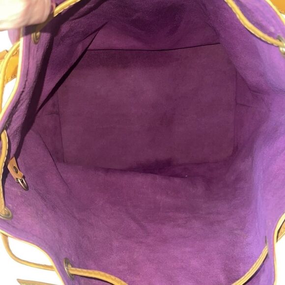 Louis Vuitton Epi Noe GM Yellow Drawstring Closure Bucket Bag AR1924 - Picture 11 of 16